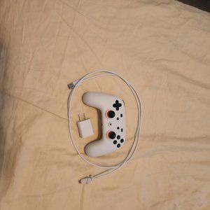 Google Stadia Controller and Charger